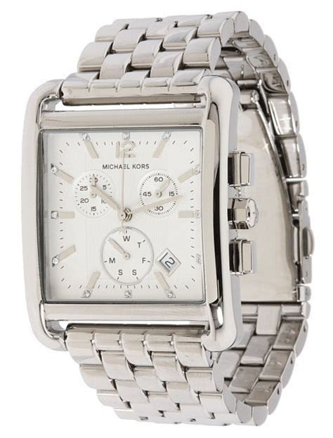 michael kors mens square face watch|Michael Kors chronograph ladies watch.